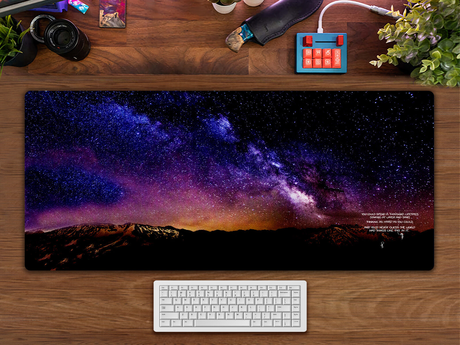 Stars&Moutain Desk Pad