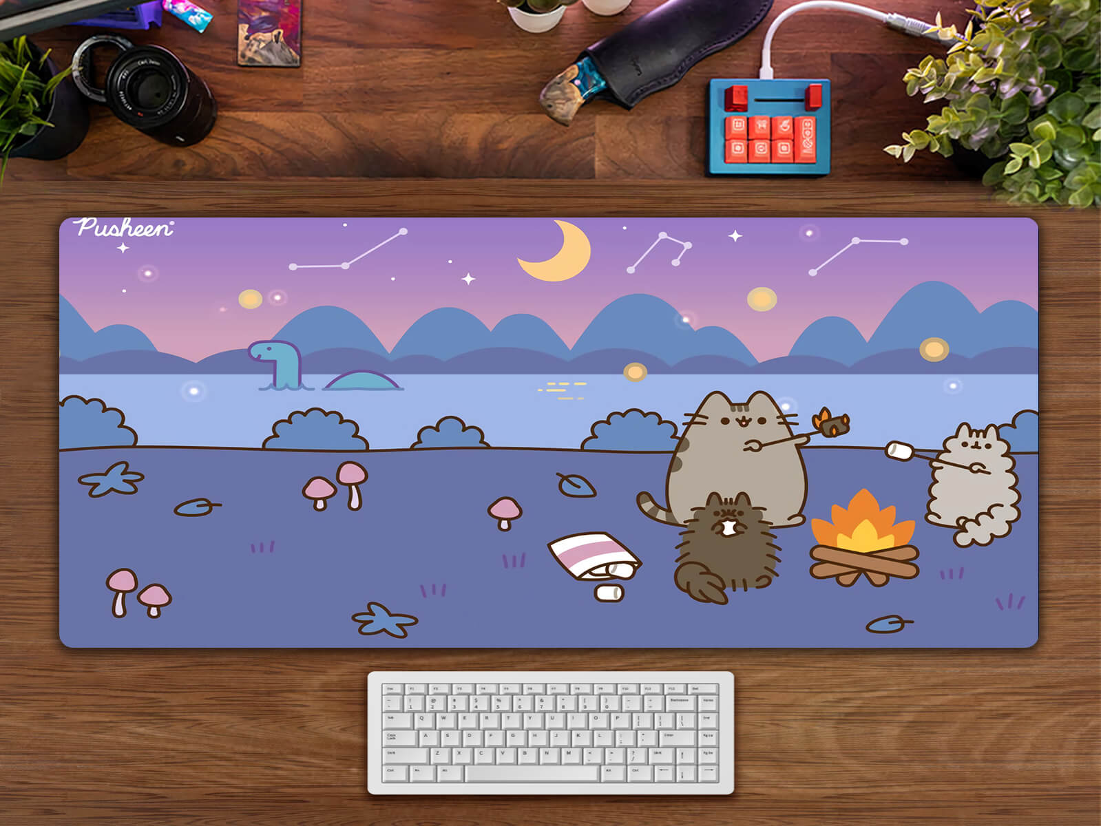 Pusheen Cat Desk Mat(6 Patterns)