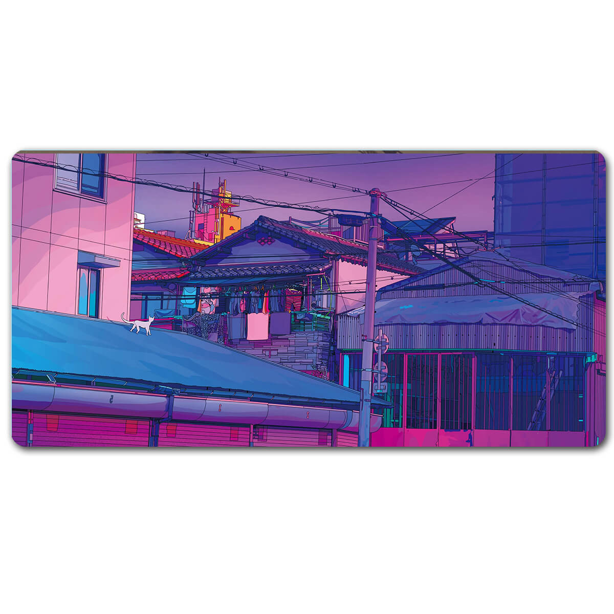 Anime Japanese Steet Desk Pad(4 Designs)