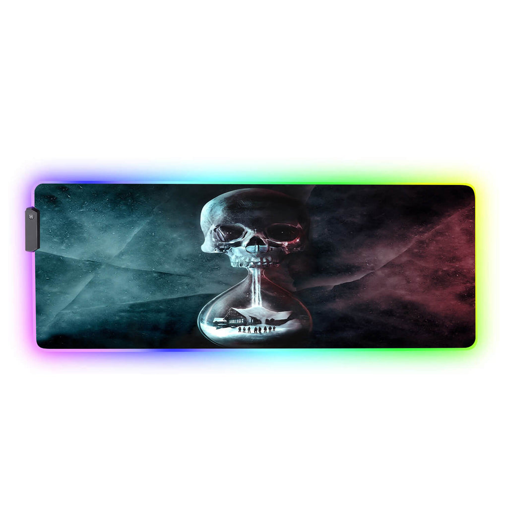 Skull Logo RGB Gaming Mouse Pad(3 Design)