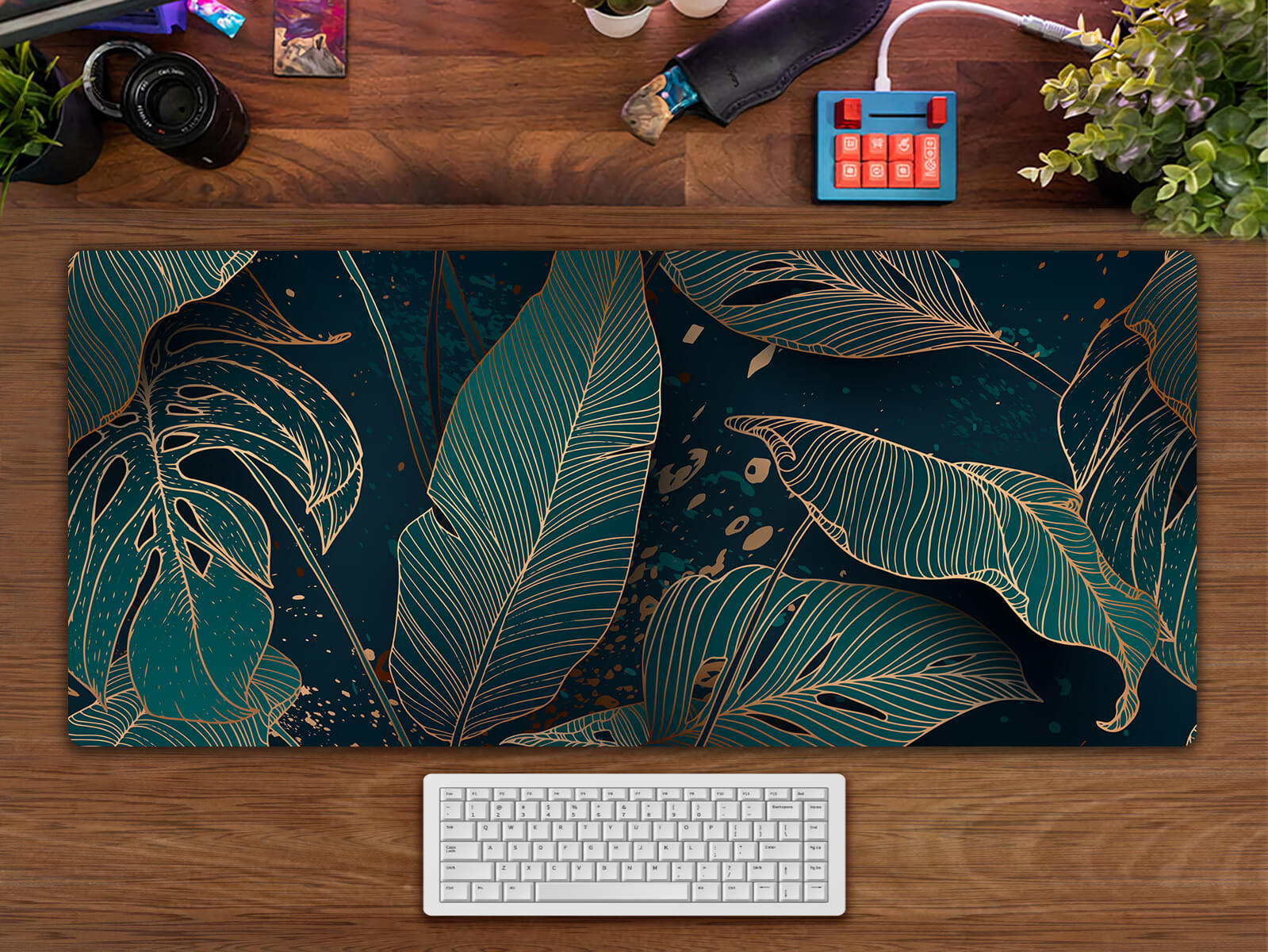 Green Leaves Mouse pad XXL(3 Designs)