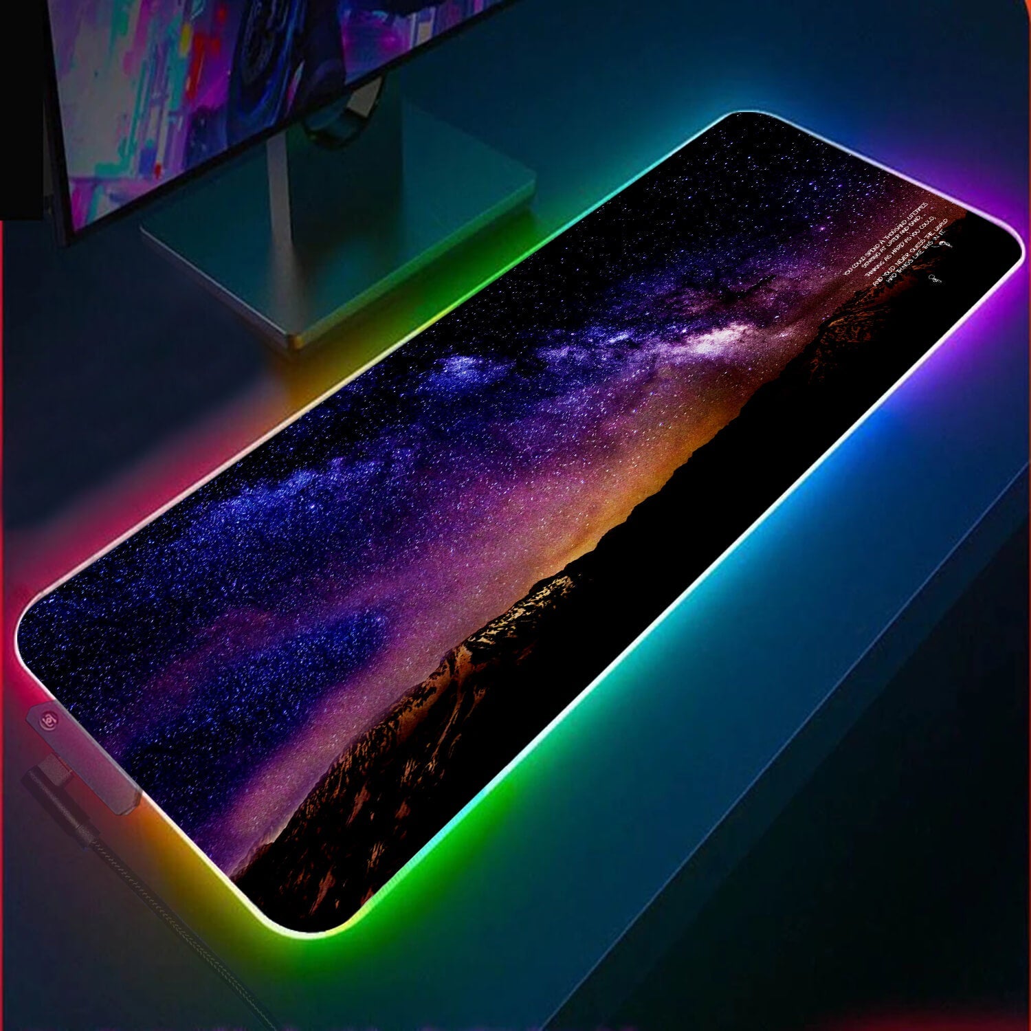 Stars&Moutain Desk Pad