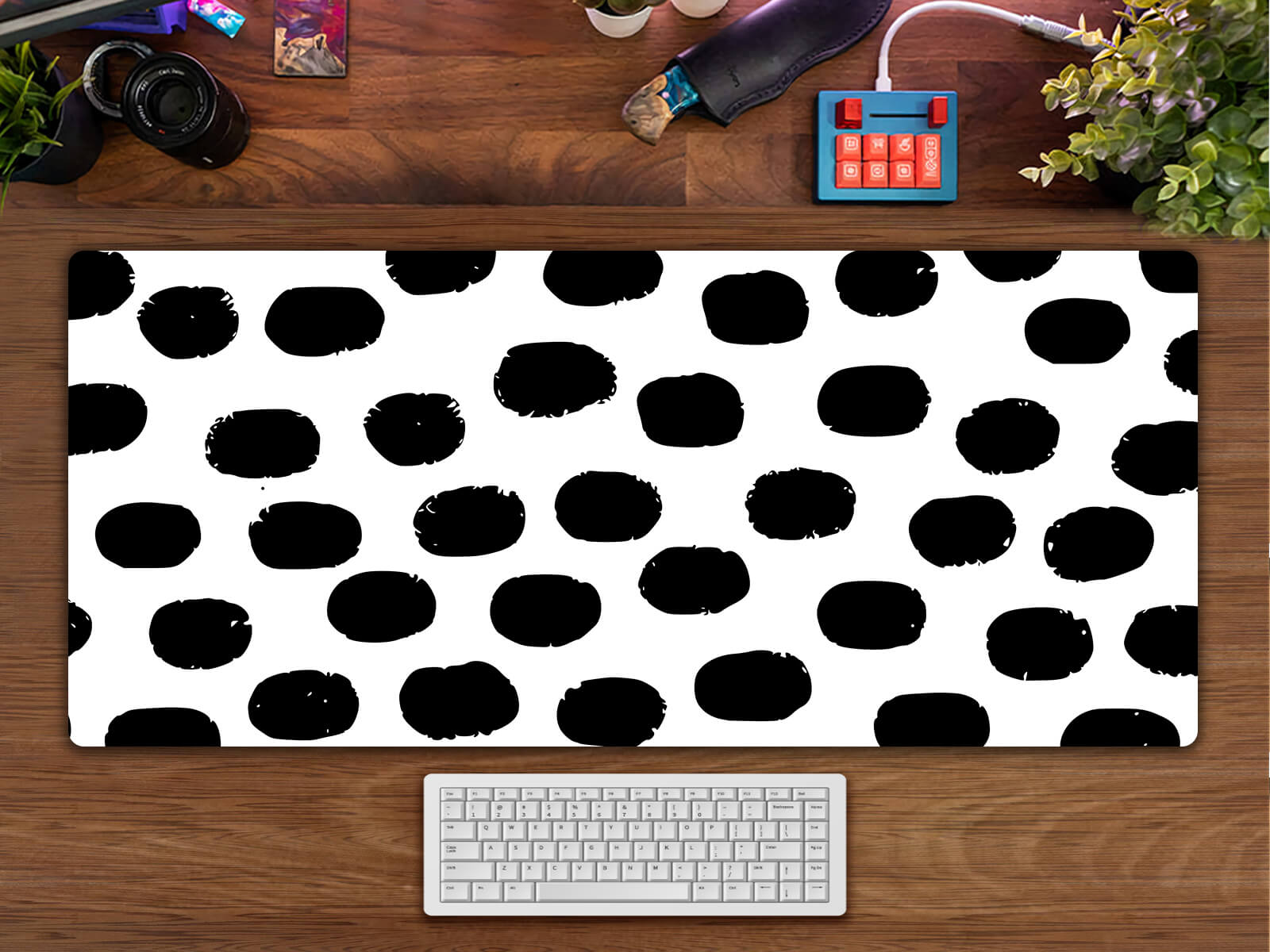 Polka Dots Mouse pad XXL(3 Versions)