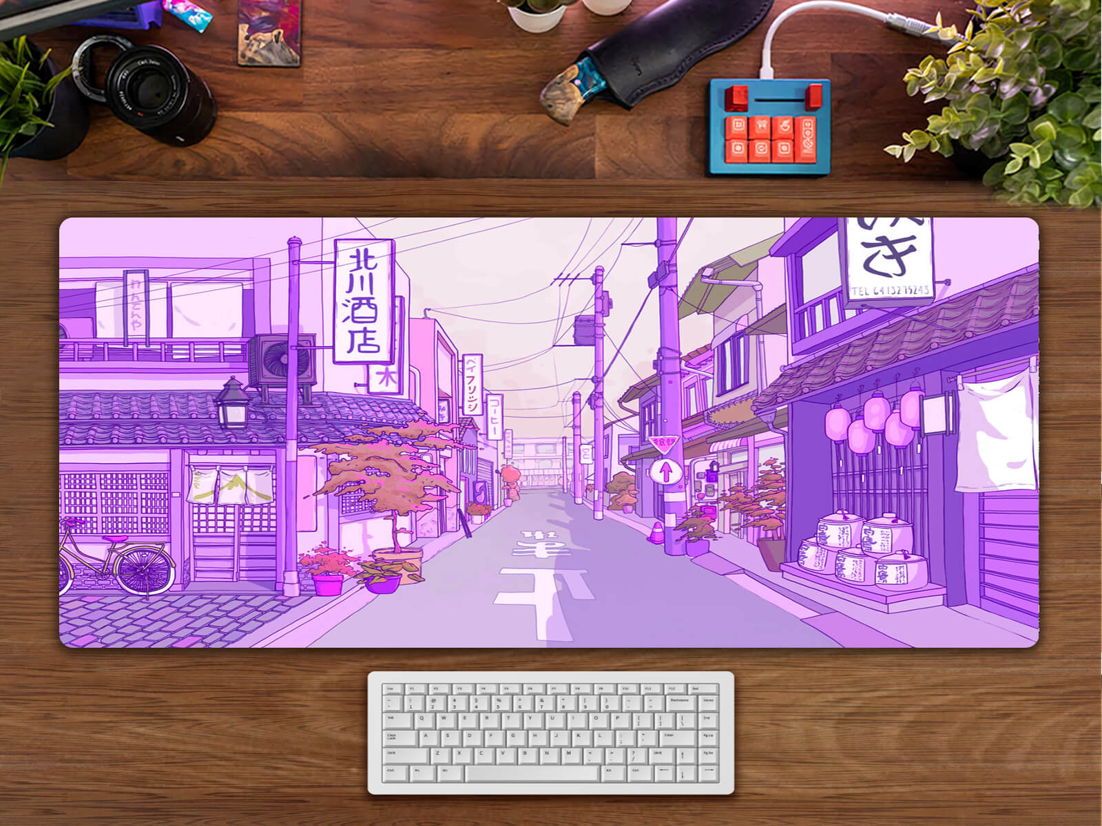 Tokyo Street Desk Mat(3 Colors)
