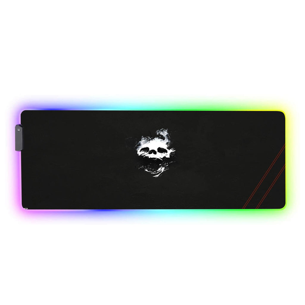 Skull Logo RGB Gaming Mouse Pad(3 Design)