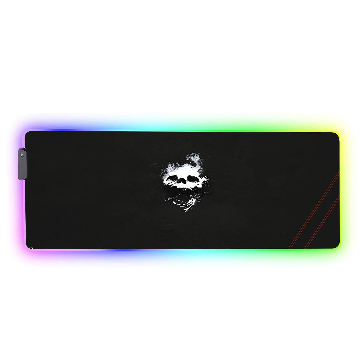 Skull Logo RGB Gaming Mouse Pad(3 Design)
