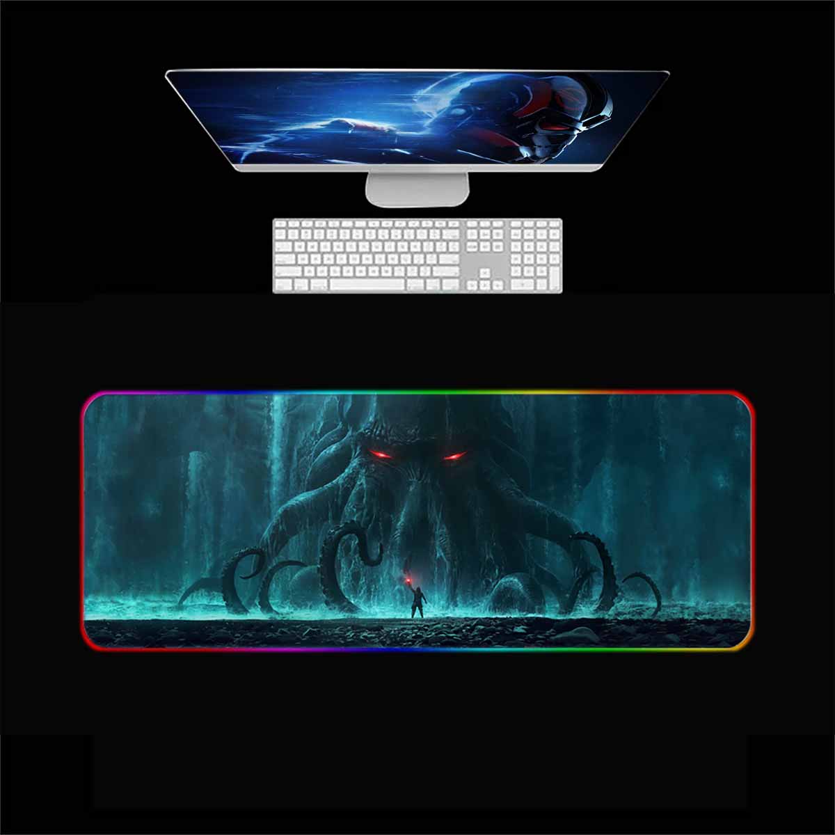 Cthulhu RGB Gaming Mouse Pad