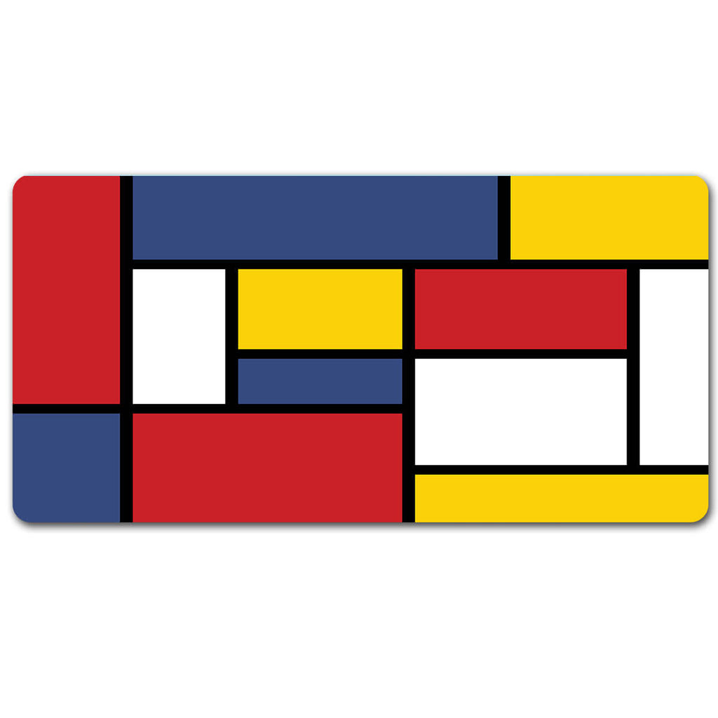 Colorful Rectangles Desk Mat (2 Versions)