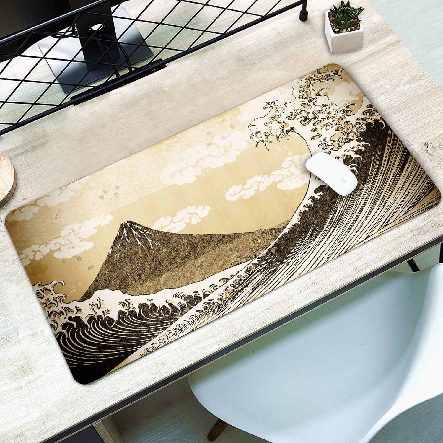 Great Wave Desk Pad(2 Designs)
