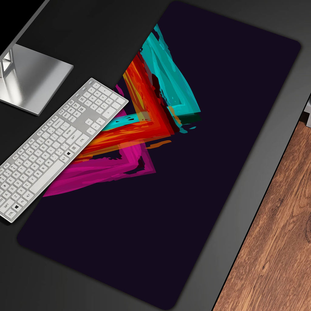 Abstract Art Gaming Desk Pad