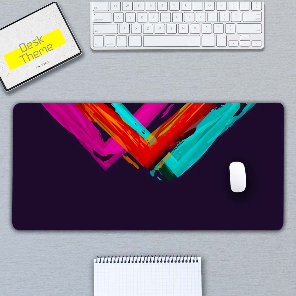 Abstract Art Gaming Desk Pad