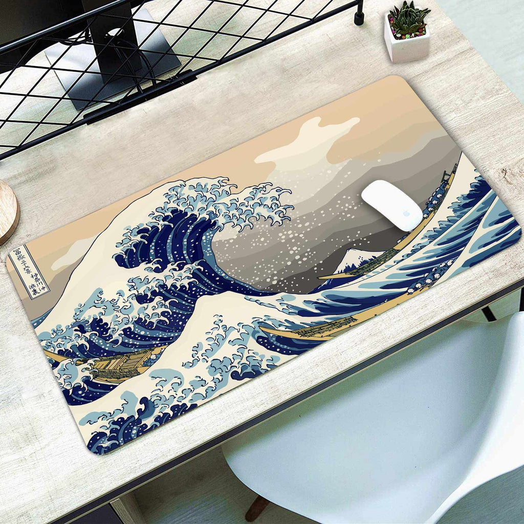 Great Wave Desk Pad(2 Designs)