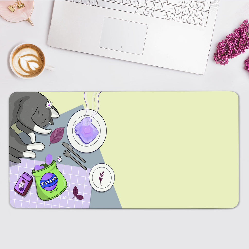 Kawaii Picnic Desk Mat(4 Colors)