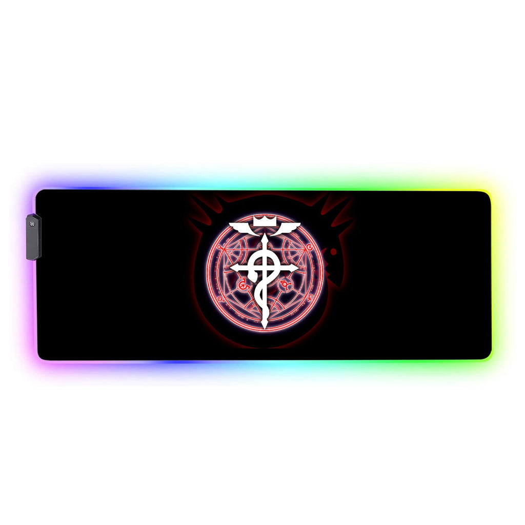 Fullmetal Alchemist RGB Gaming Mouse Pad(3 patterns)