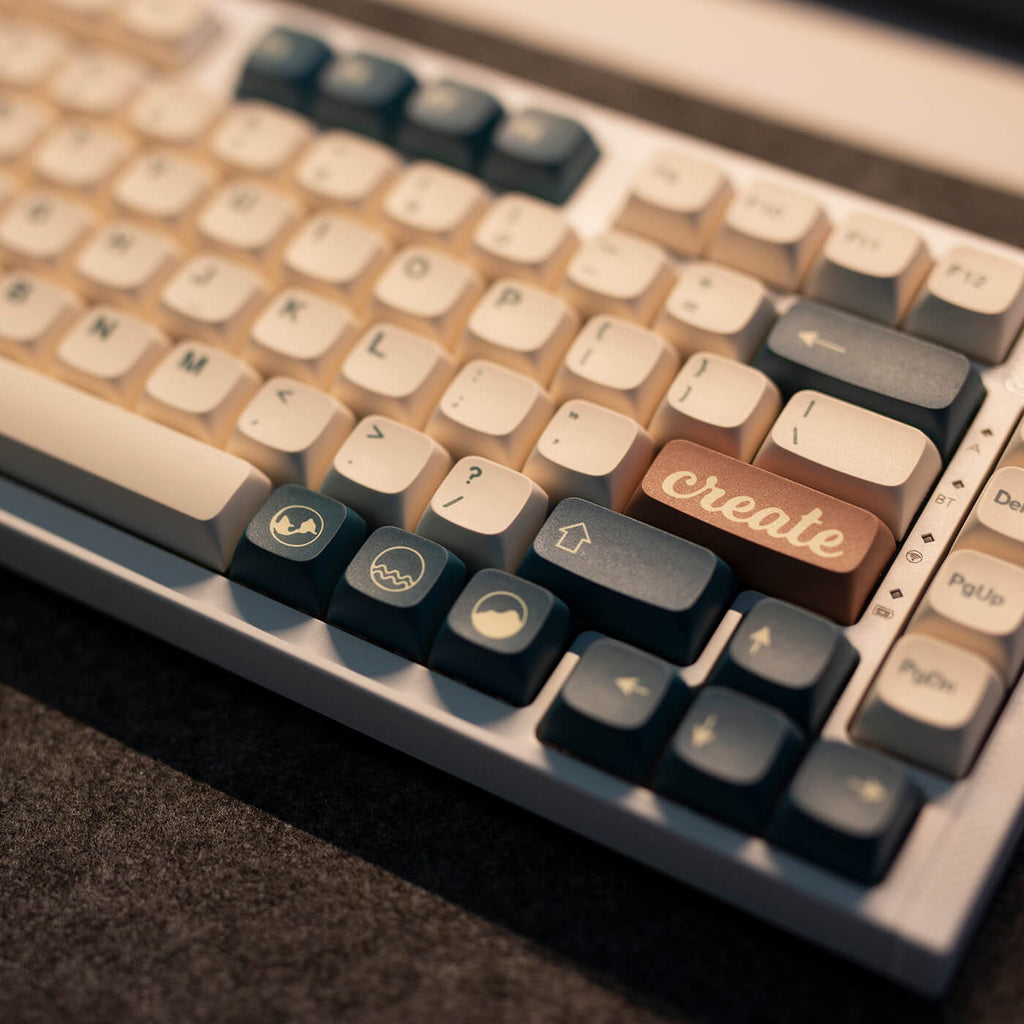 133 pcs Earth Keycap Set，XDA Profile