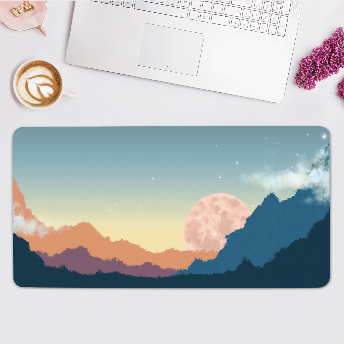 Pastel Clouds Desk Mat(4 Colors)