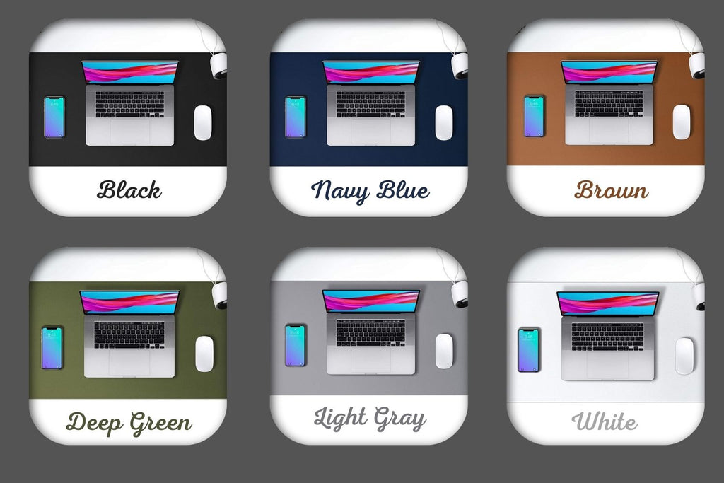 PU Leather Desk Pad Protector(11 Colors)