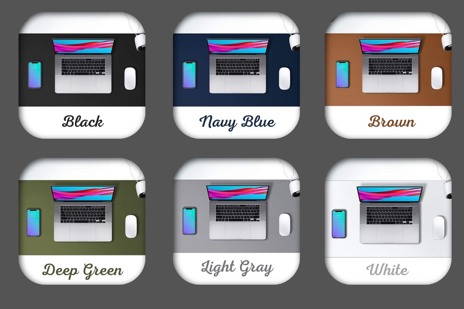 PU Leather Desk Pad Protector(11 Colors)