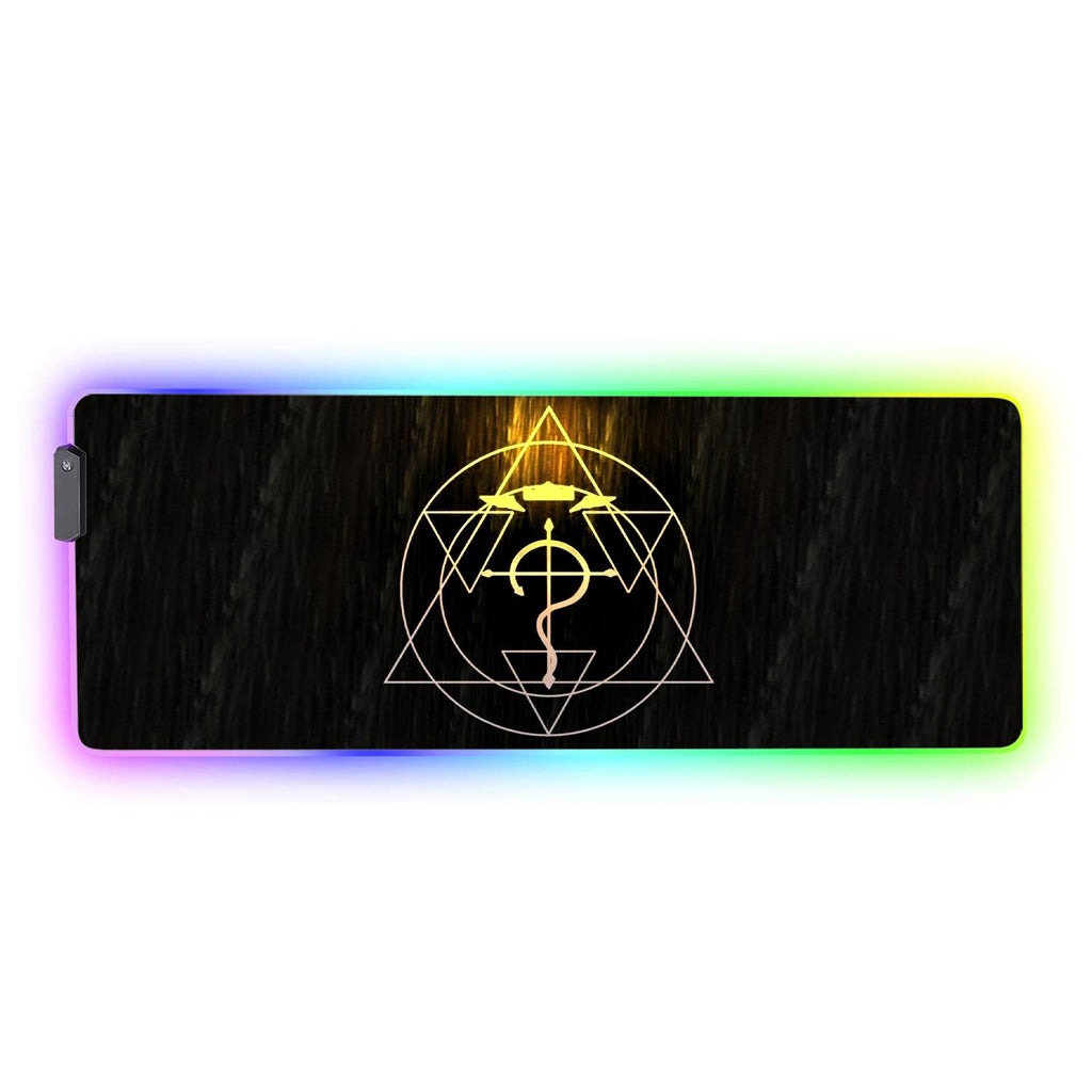 Fullmetal Alchemist RGB Gaming Mouse Pad(3 patterns)
