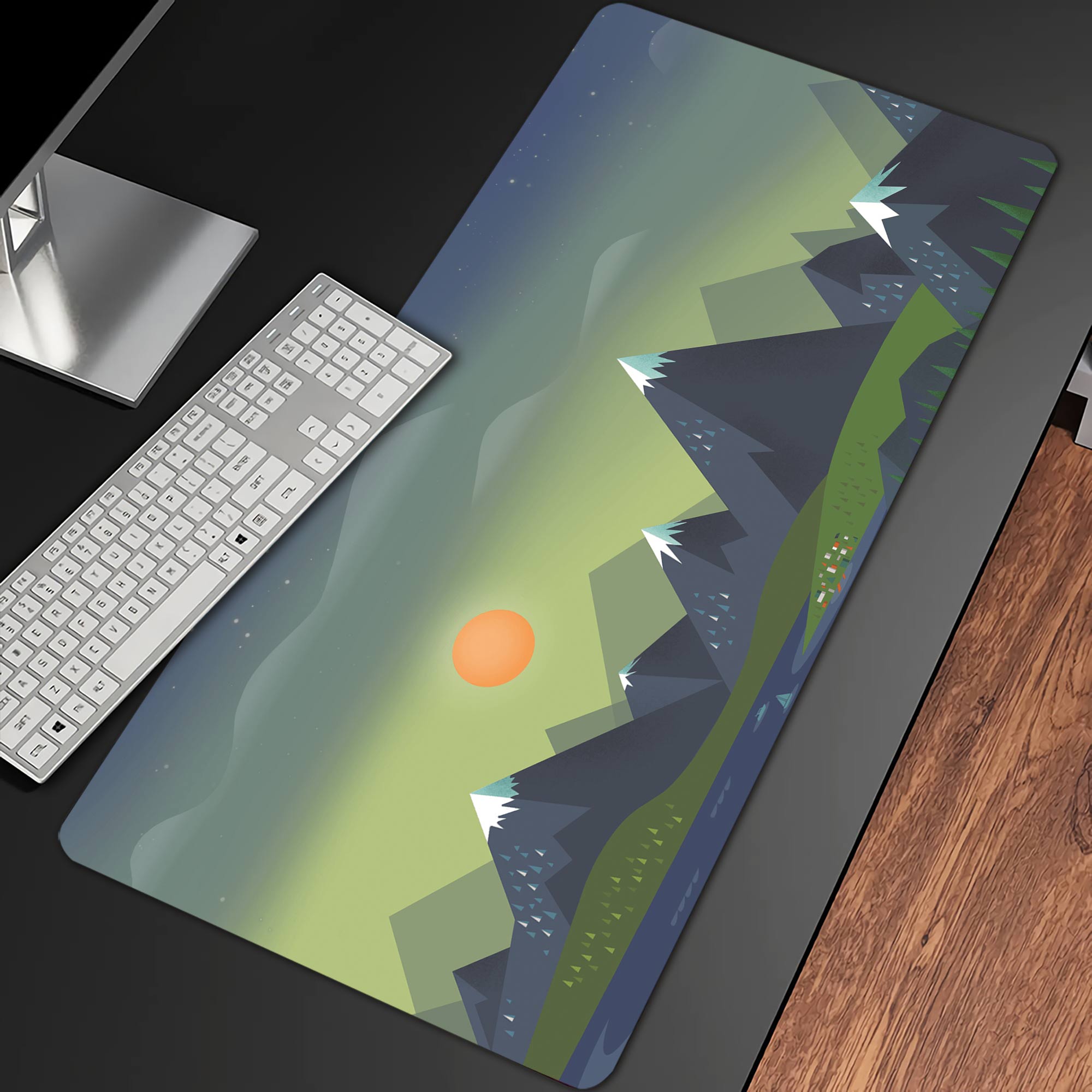 Sunset View Desk Pad(3 Patterns)