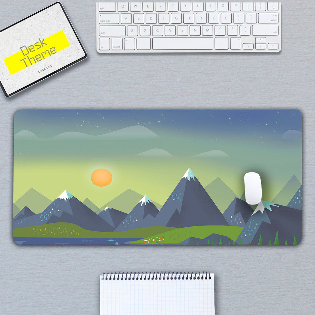 Sunset View Desk Pad(3 Patterns)