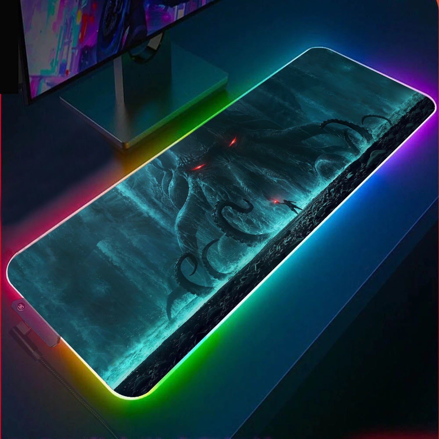 Cthulhu RGB Gaming Mouse Pad