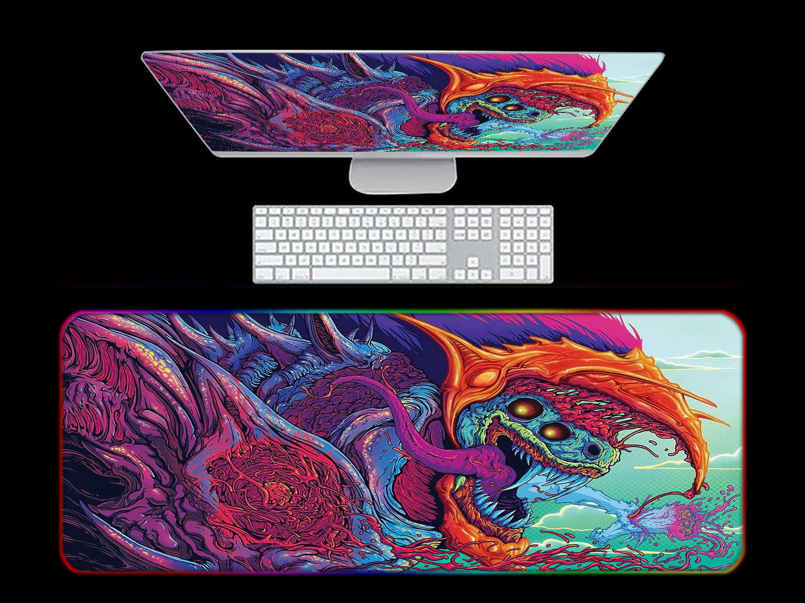 Hyper Beast RGB Gaming Mouse Pad
