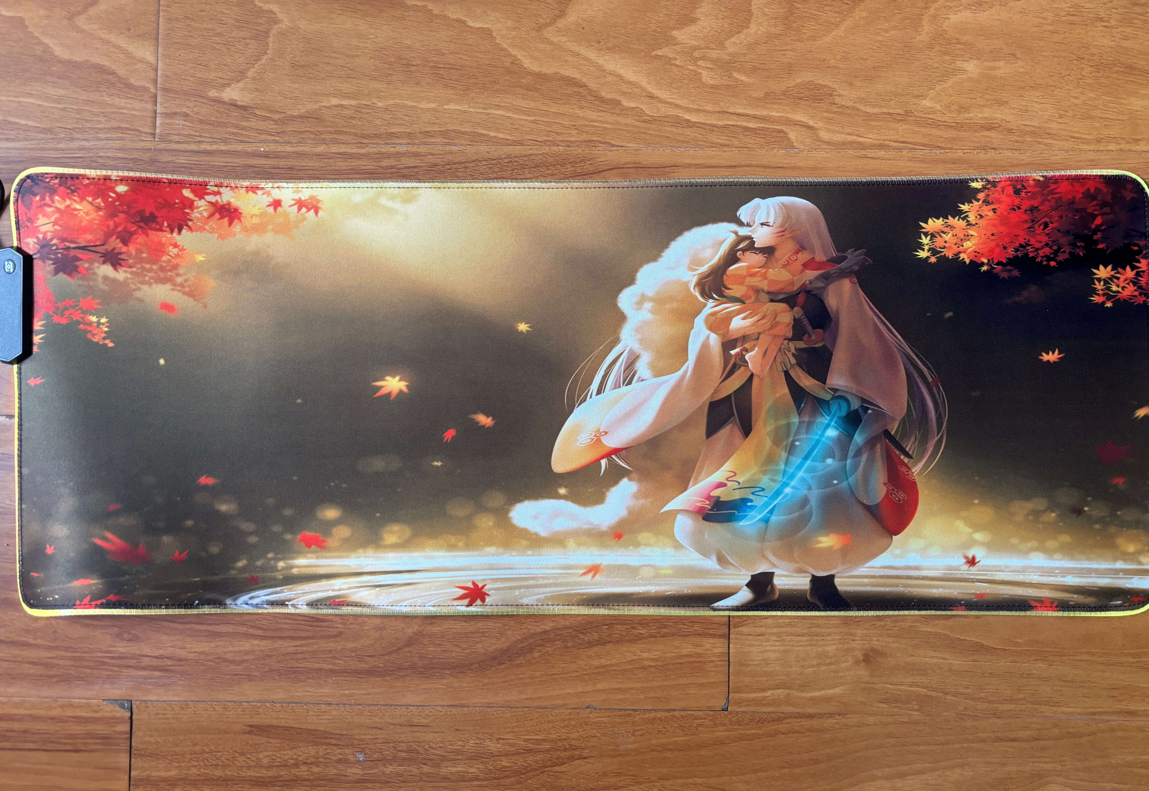 Inuyasha Anime RGB Light Gaming Mouse Pad
