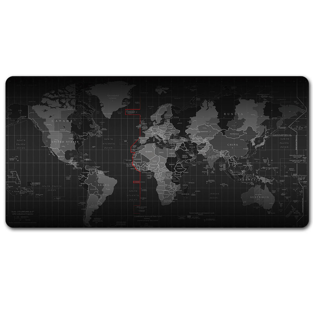 World Map Desk Pad