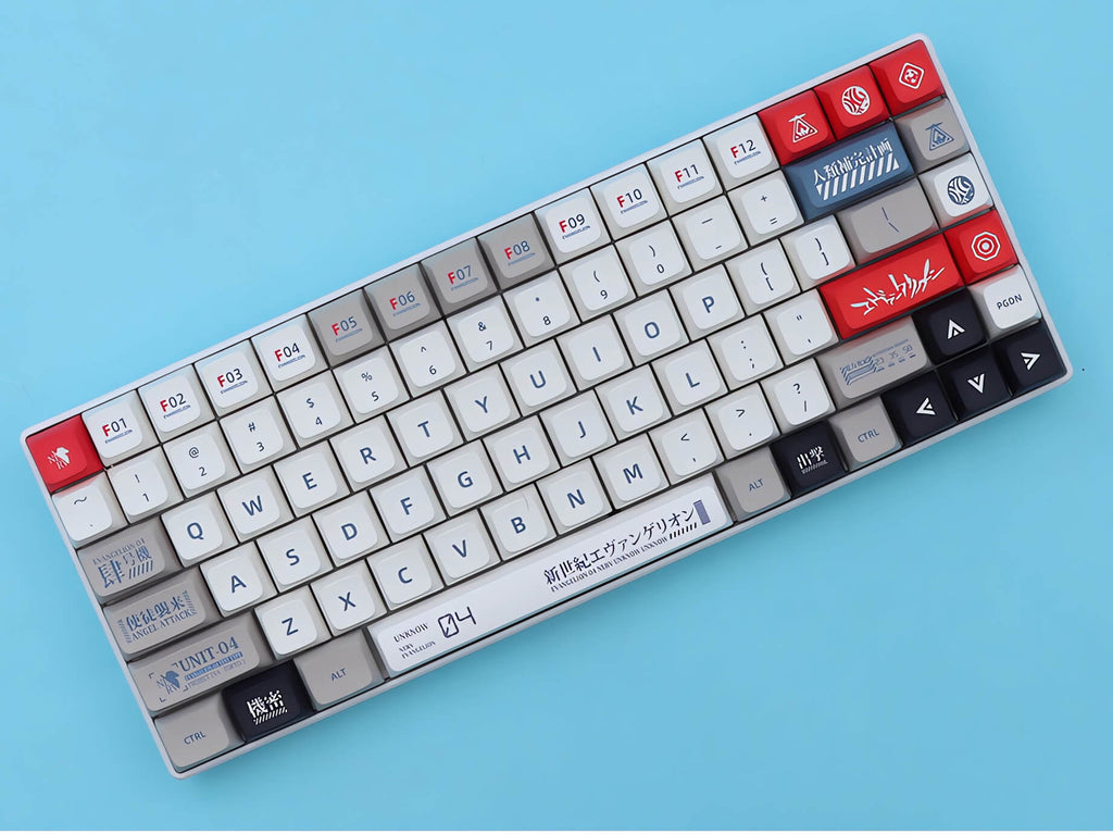 134 pcs Eva Keycap Set，XDA Profile