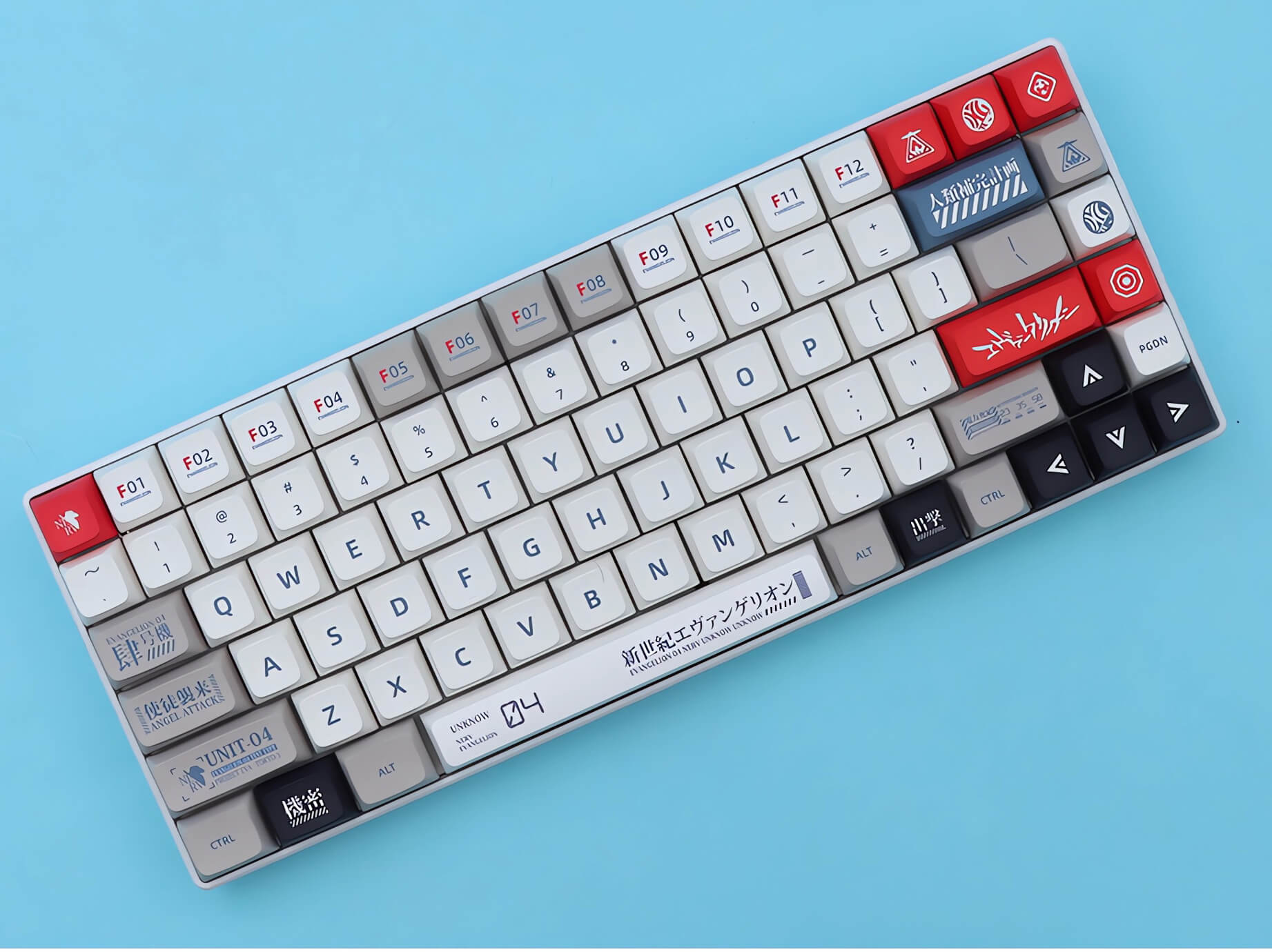 134 pcs Eva Keycap Set，XDA Profile