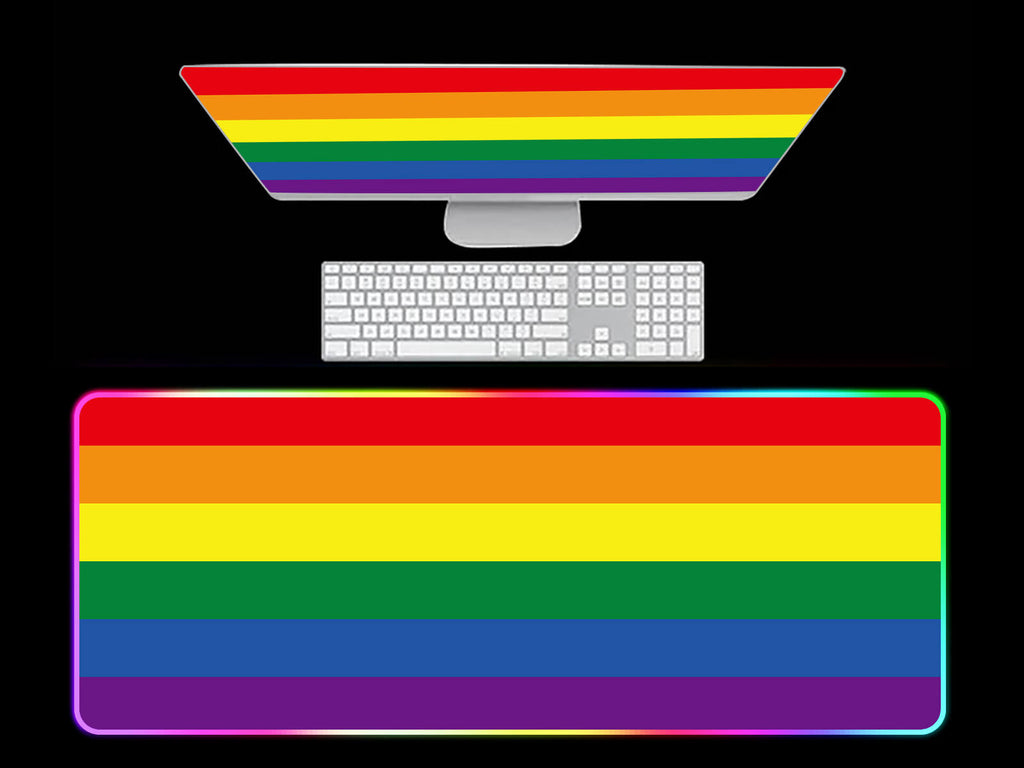 LGBT Pride RGB Gaming Mouse Pad(2 patterns)