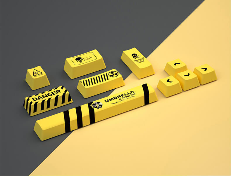 Resident Evil Keycaps, OEM Profile
