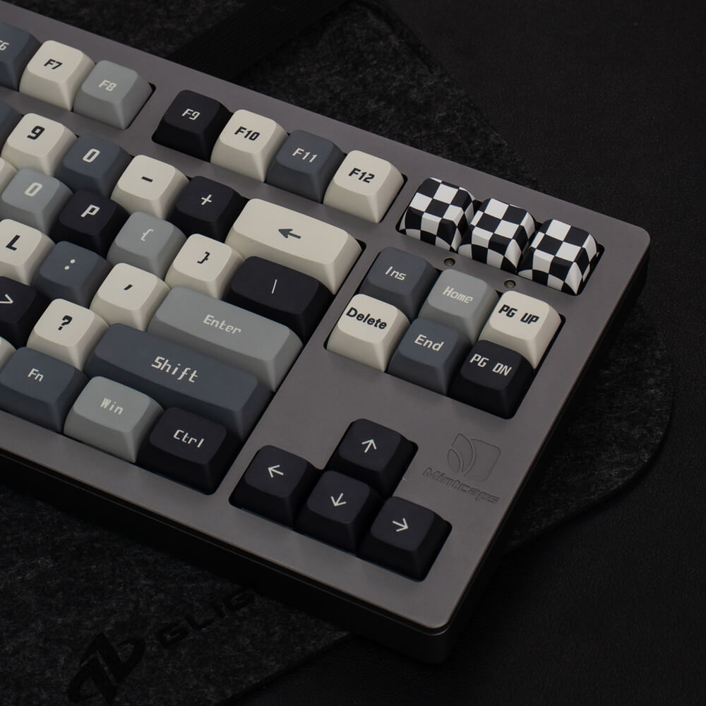 133 pcs Grid Keycap Set，XDA Profile