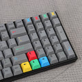 130 pcs Cement Gray Keycap Set, Cherry Profile
