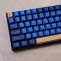 130 Pcs Royal Blue Keycap Set, Cherry Profile