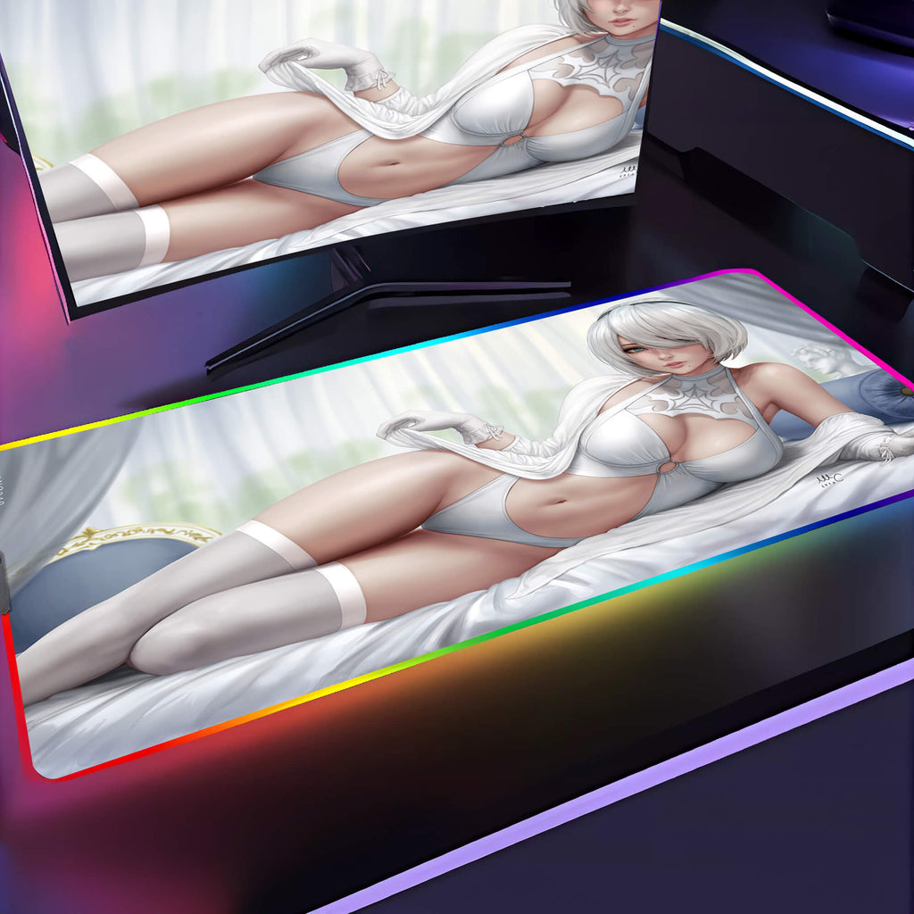 NSFW Bride Gaming Mouse Pad XXL