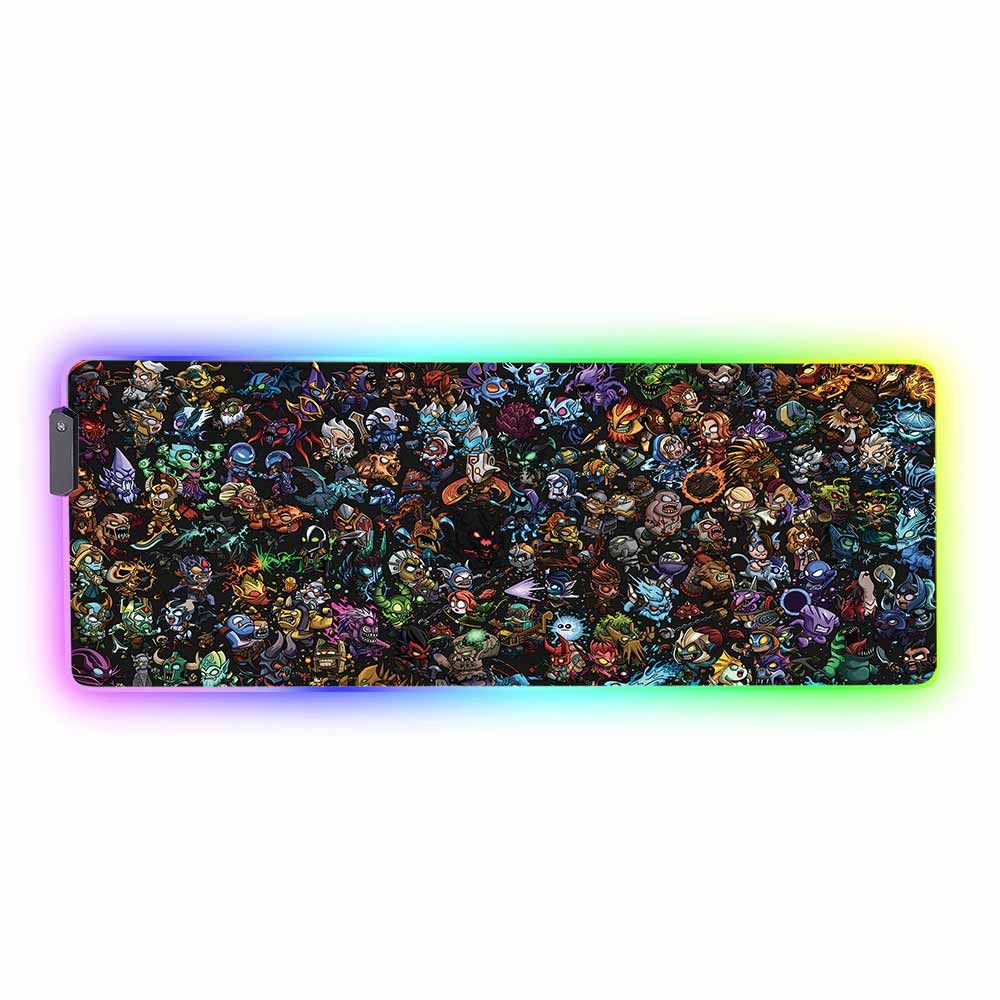 Dota 2 Royal Rumble RGB Gaming Mouse Pad