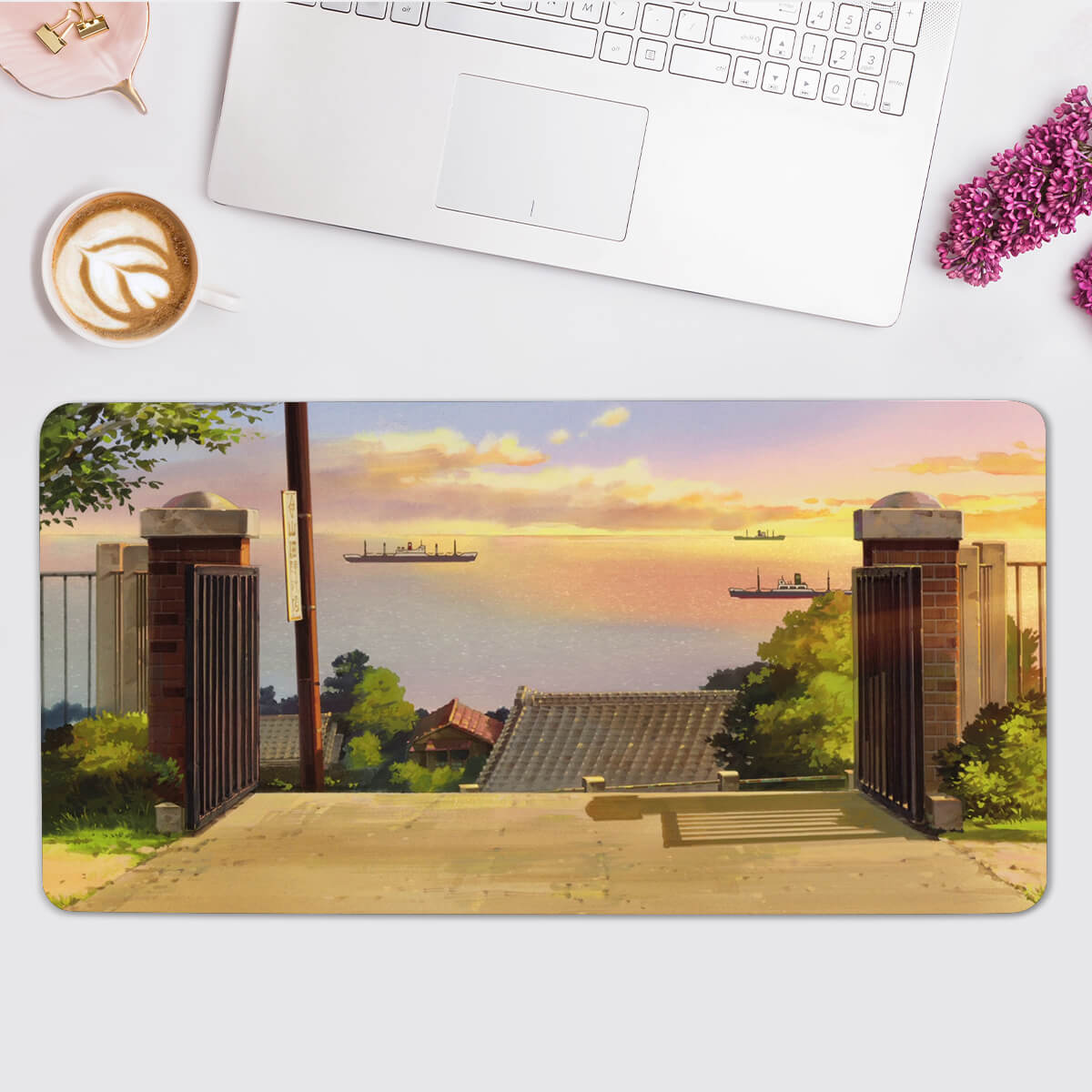 Aesthetic Anime Street Mouse Pad(3 Patterns)