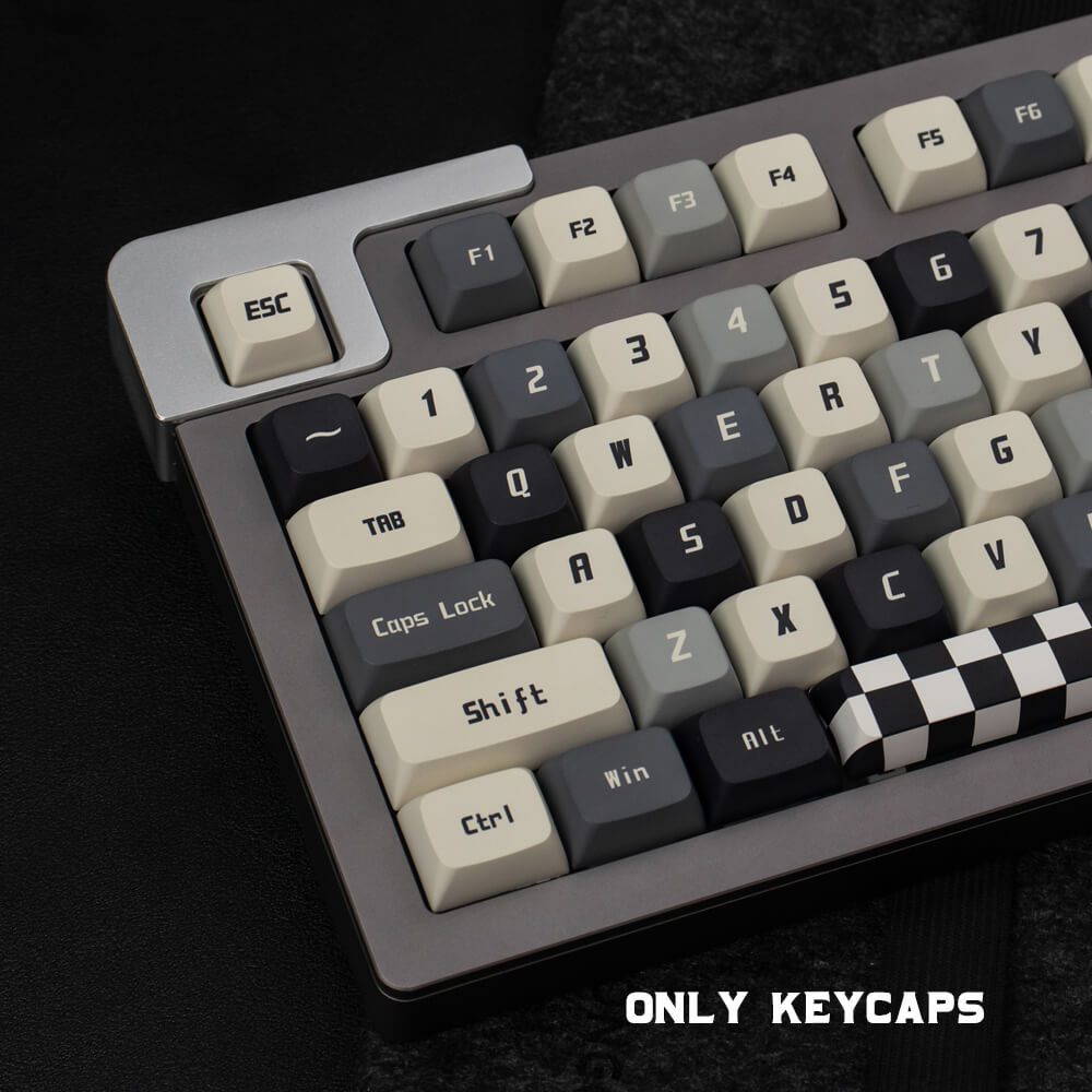 133 pcs Grid Keycap Set，XDA Profile