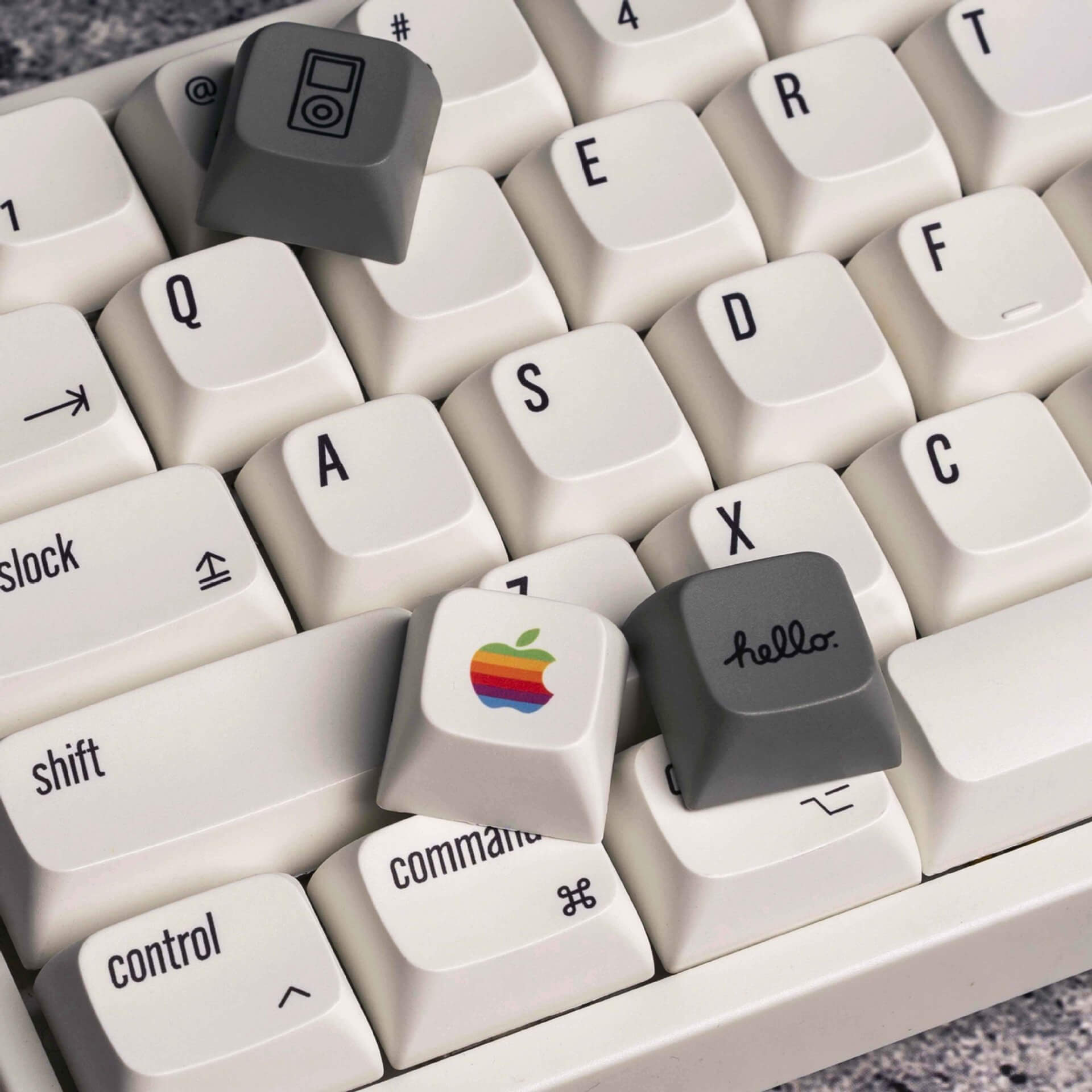 127 pcs Apple Keycaps Set, XDA Profile