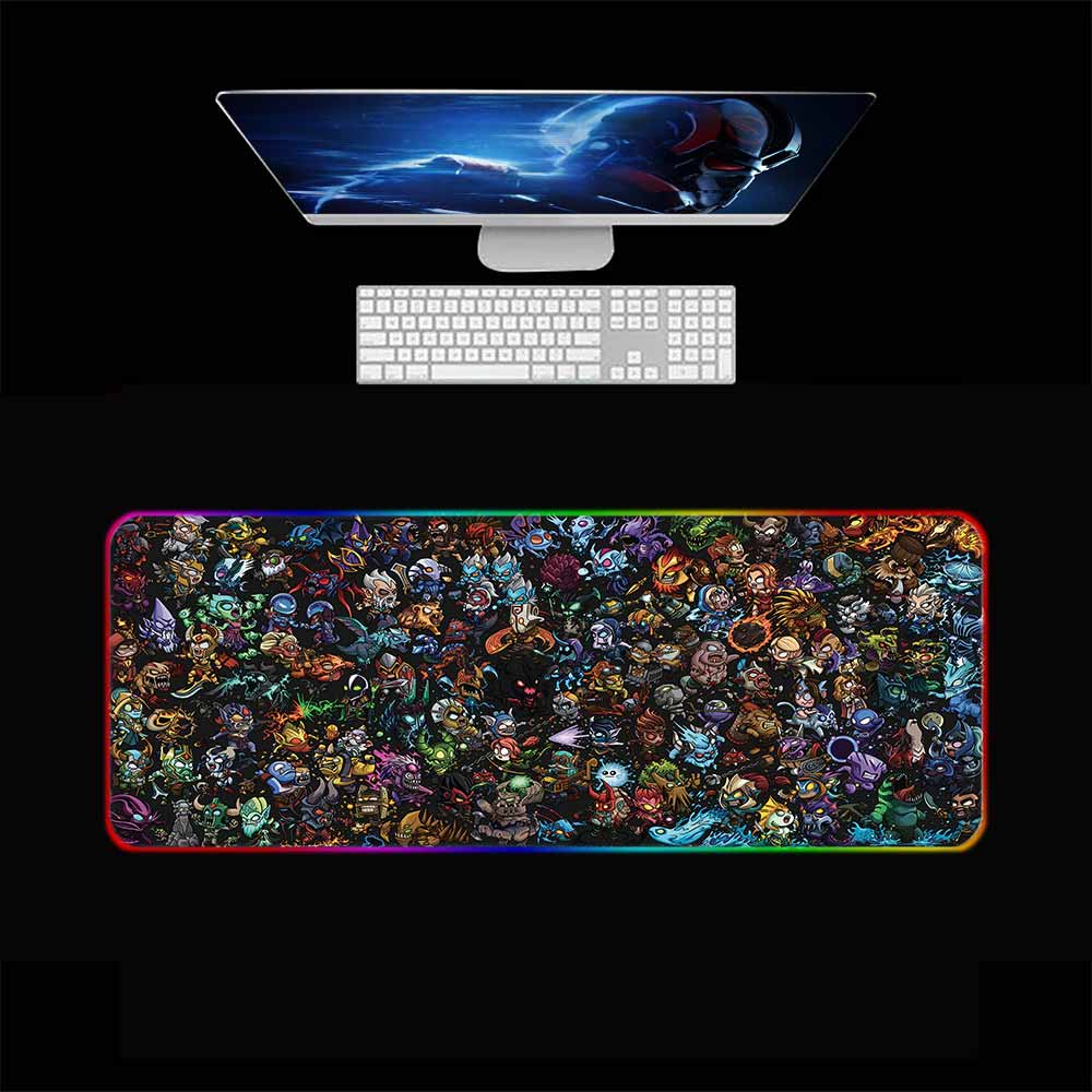 Dota 2 Royal Rumble RGB Gaming Mouse Pad