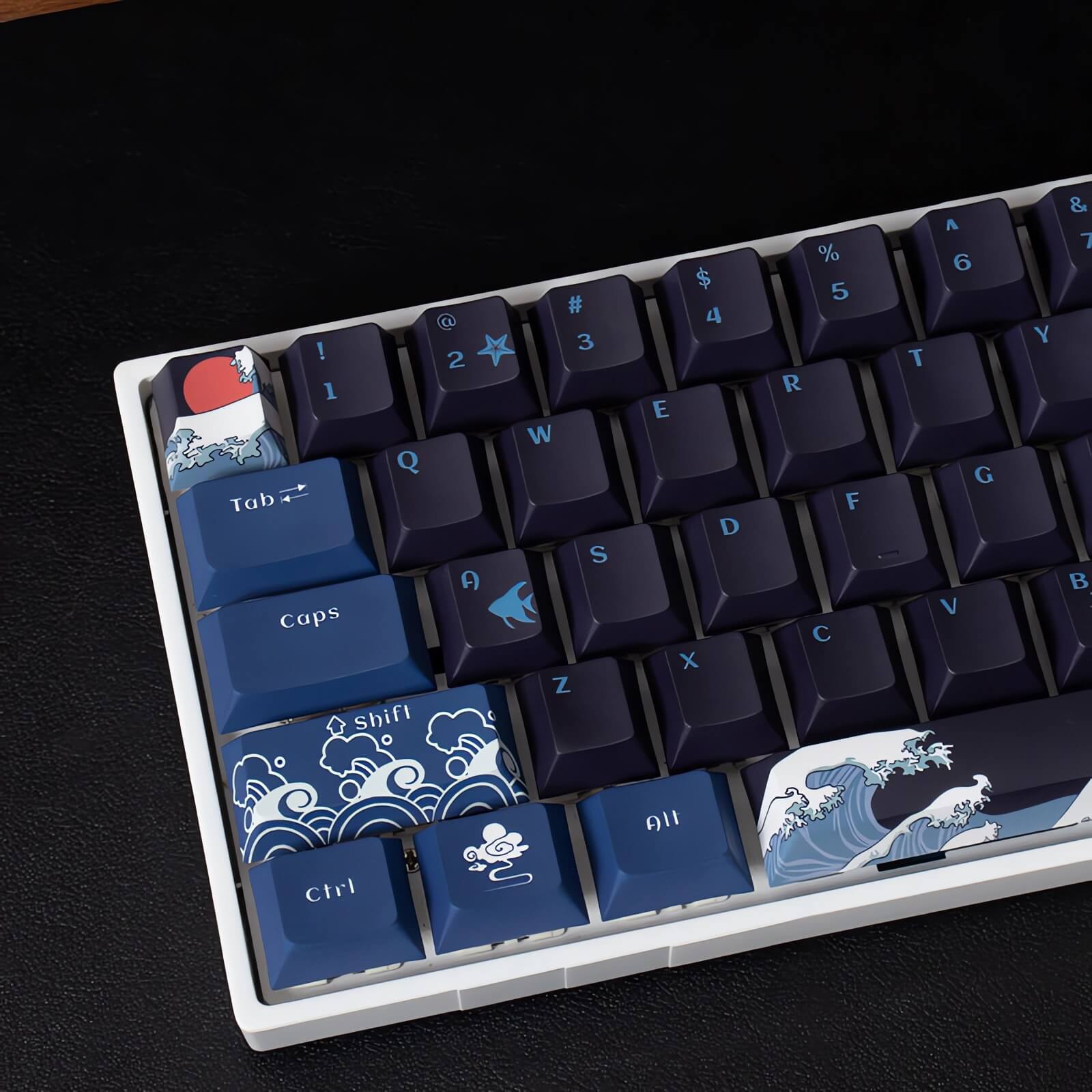 78 pcs Greatwave Keycap Set, Cherry Profile