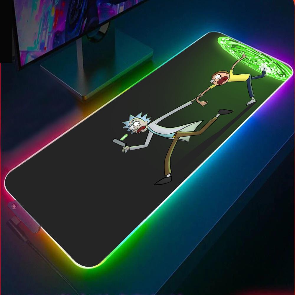 Rick & Morty RGB Gaming Mouse Pad (2 patterns)