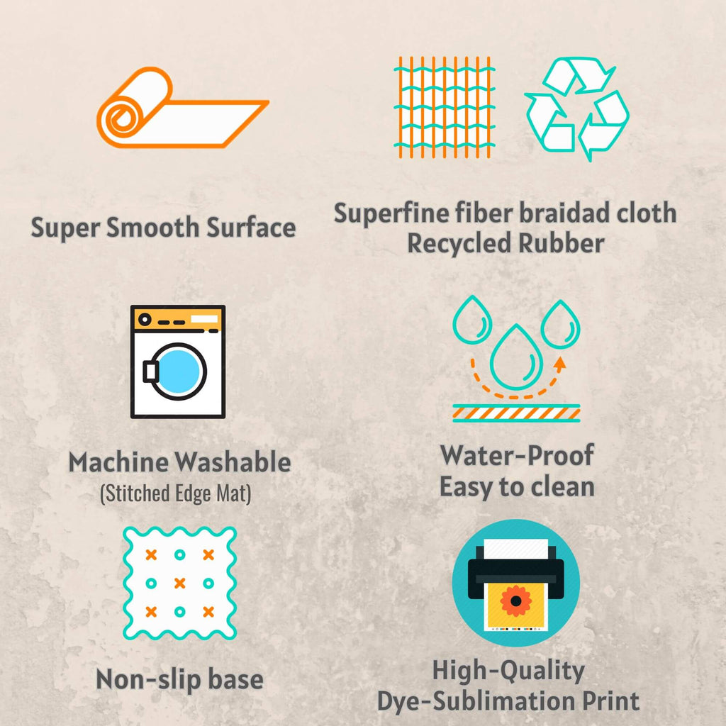 Bauhaus Art Style Desk Mat Large-250178