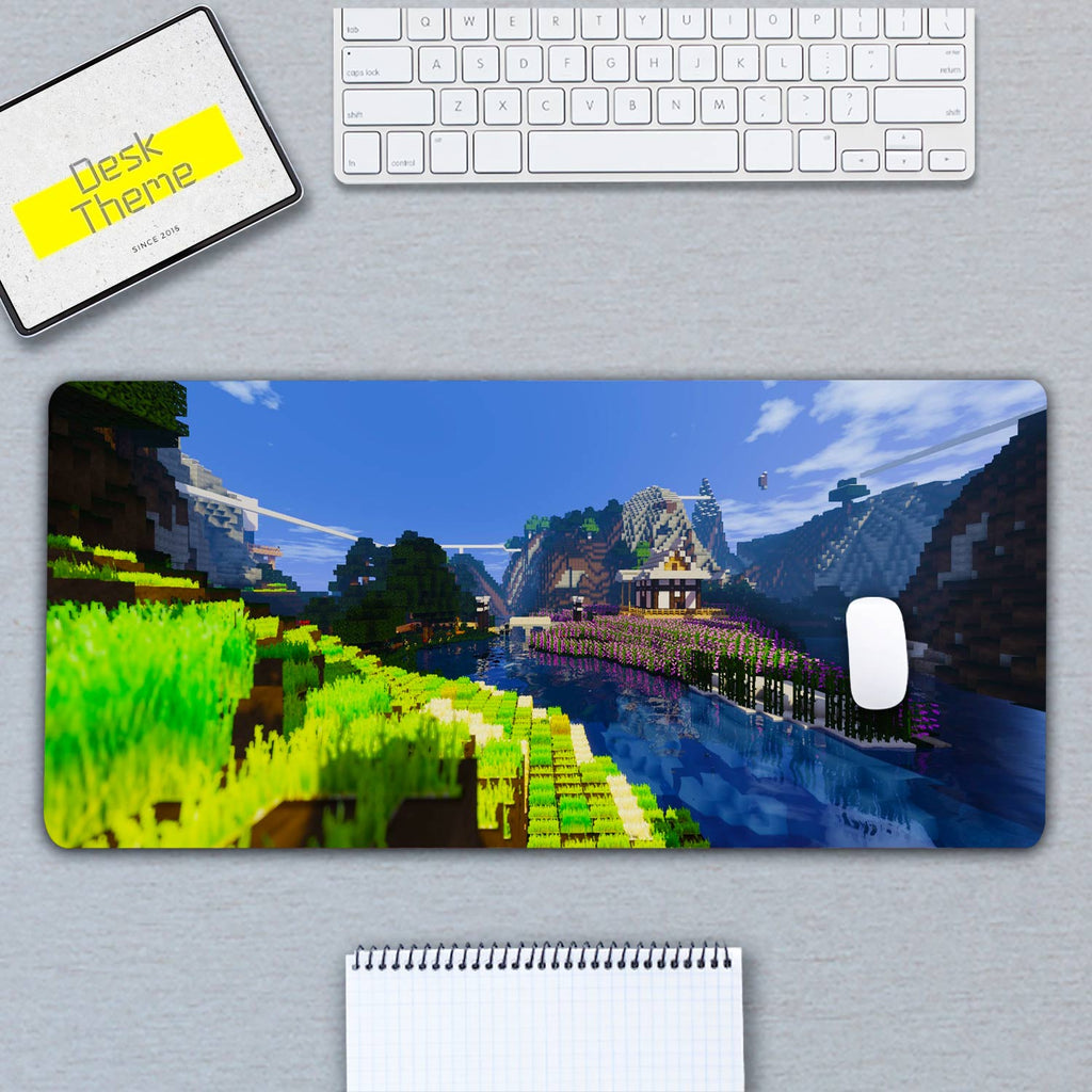 Minecraft Hill Desk Pad