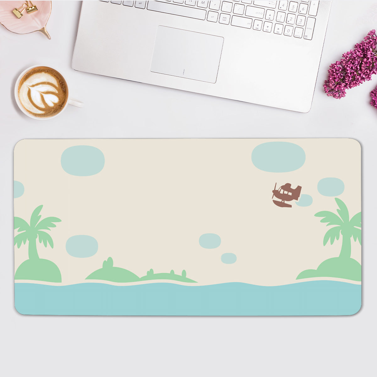 Cute Island Desk Mat(3 Colors)