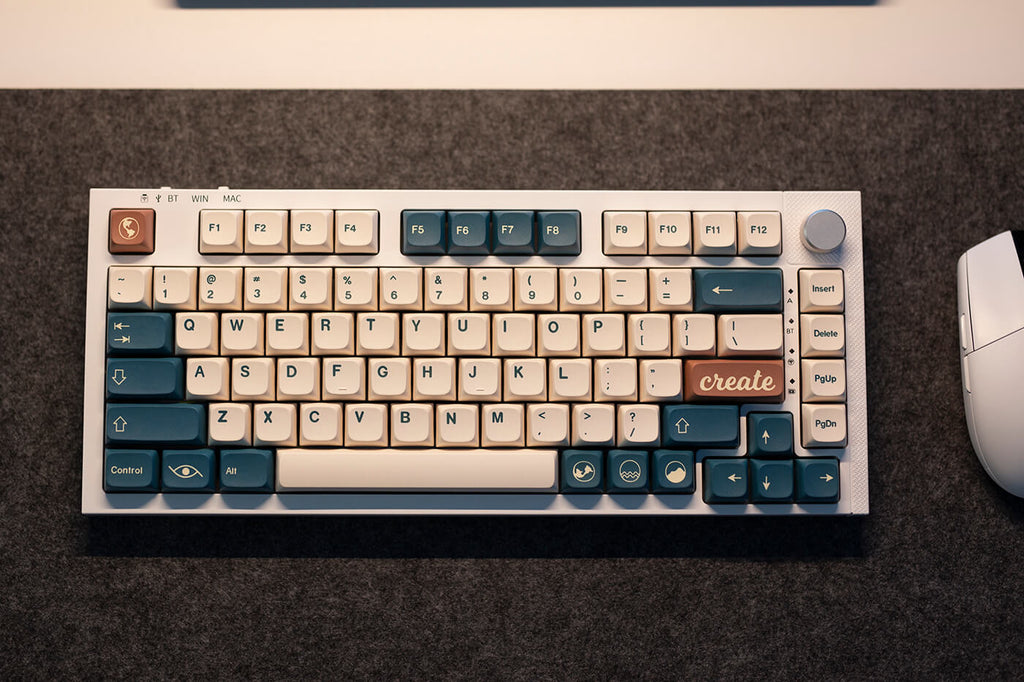 133 pcs Earth Keycap Set，XDA Profile