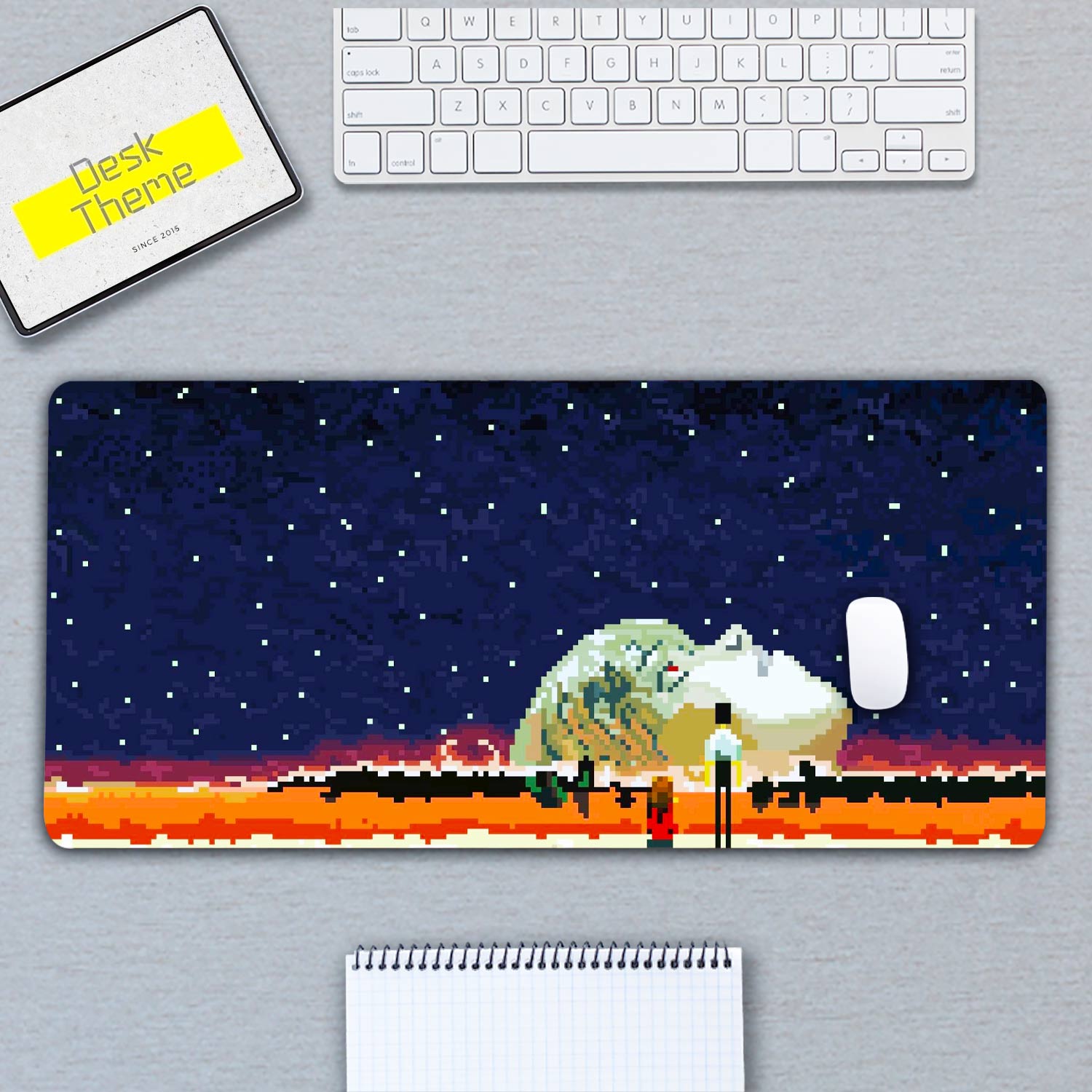 EVA Pixel Art Desk Pad(2 Designs)