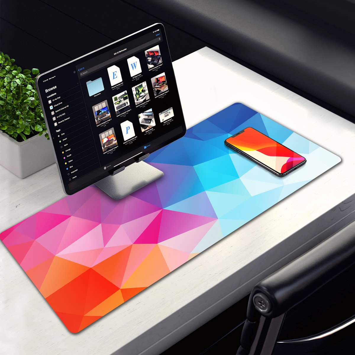 Shining Diamond  Desk Pad
